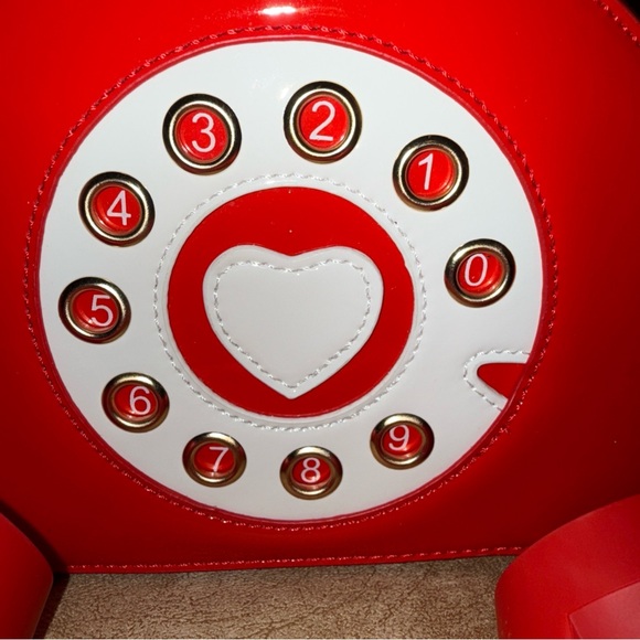 Red Telephone Handbag - Picture 9 of 10